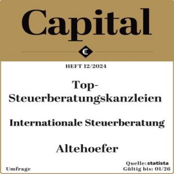 Altehoefer Internationale Steuerberatung unter den Top 200 – Wir gratulieren!